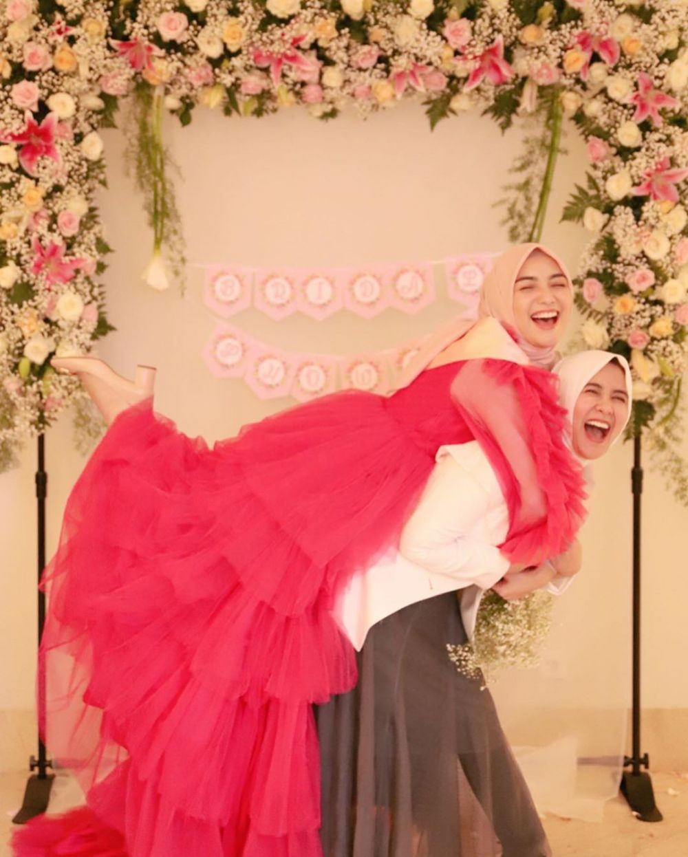 Detail Dekorasi  Bridal Shower Citra  Kirana  Pakai 5 Jenis 