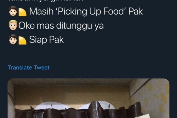 Miskom dengan Ojol, 6 Tulisan di Kue Ultah ini Gagal Total