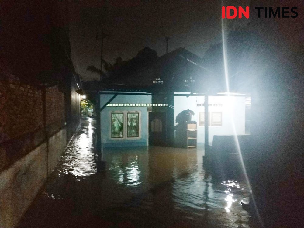 Dua Sungai Meluap, Ratusan Rumah di Binjai Terendam Banjir