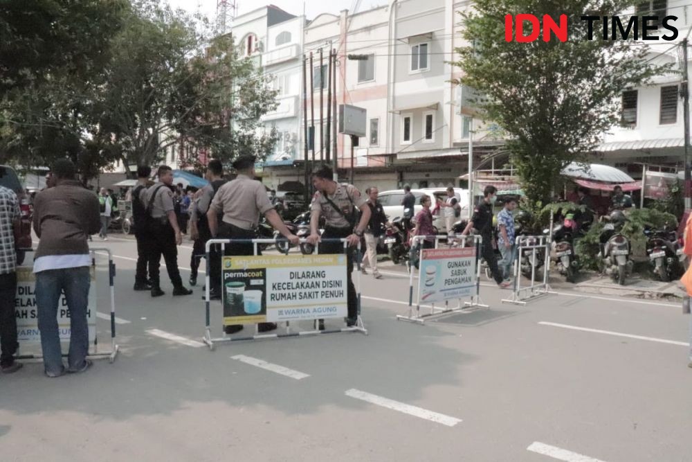 Usai Diguncang Ledakan Bom, Foto-foto Terkini dari Polrestabes Medan