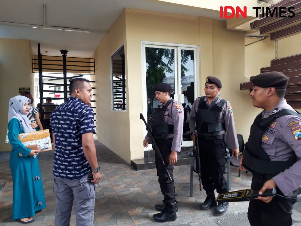 Usai Bom Mapolres Medan, Pengamanan Polrestabes Surabaya Ditingkatkan