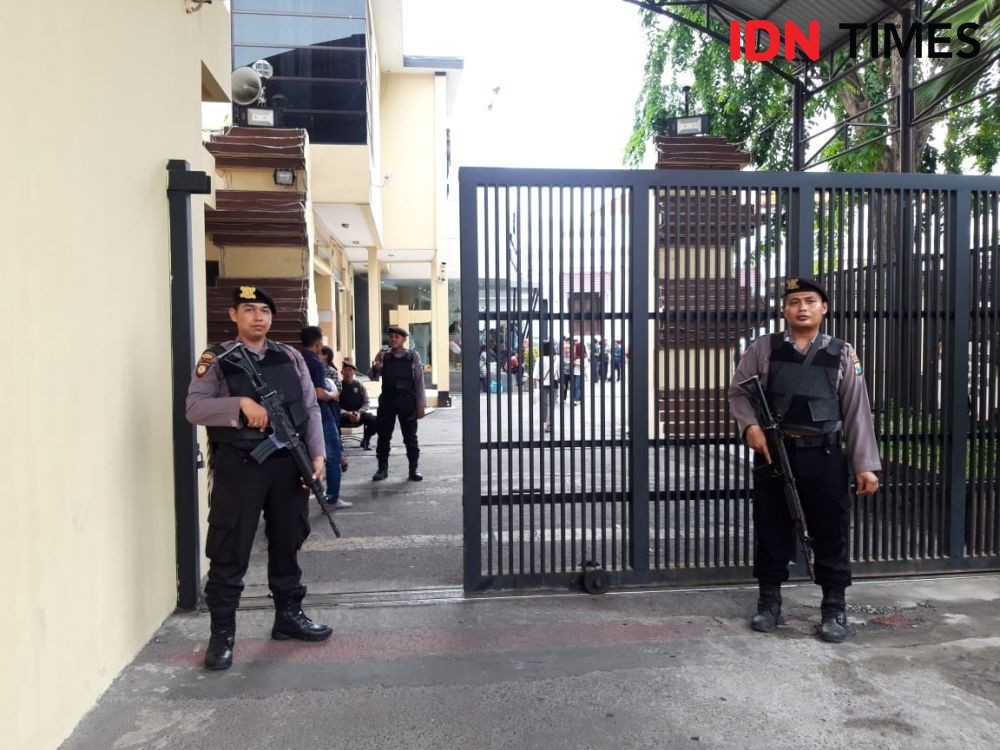 Usai Bom Mapolres Medan, Pengamanan Polrestabes Surabaya Ditingkatkan