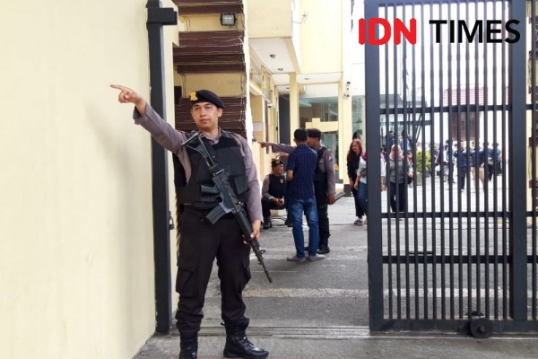 Usai Bom Mapolres Medan, Pengamanan Polrestabes Surabaya Ditingkatkan