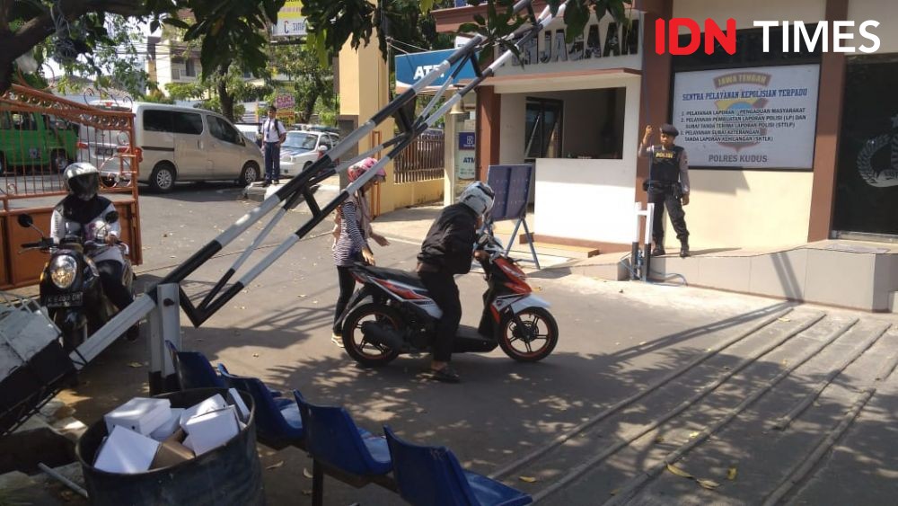 Pasca Bom di Polrestabes Medan, Polres Kudus Perketat Pengamanan