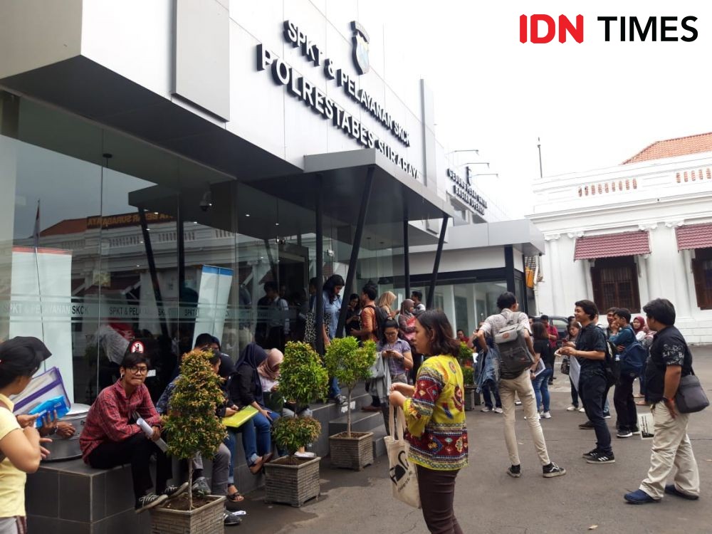 Pengurus SKCK Membludak, Polrestabes Surabaya Manfaatkan Aplikasi