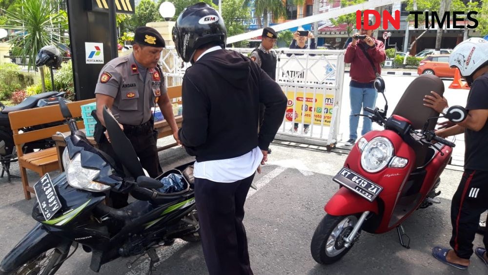 Dampak Bom di Medan, Pengamanan di Mapolresta Balikpapan Diperketat
