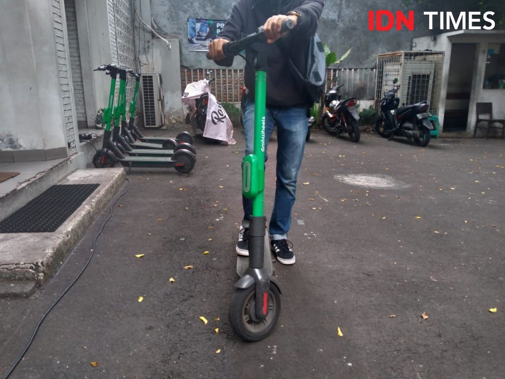 Pegiat Transportasi: Keberadaan Grabwheels di Kota Bandung Belum Cocok