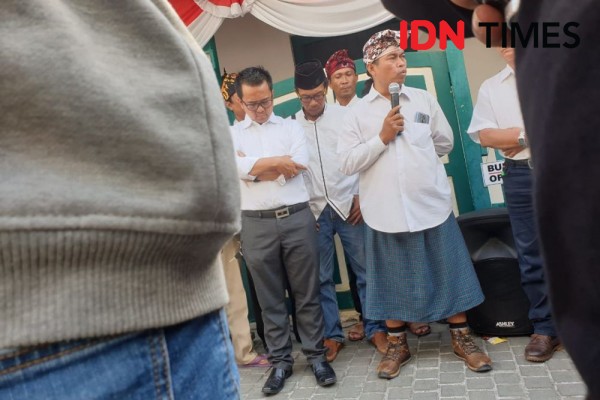 Sholeh dan Taufik Deklarasi Calon Wali Kota Surabaya Jalur Independen