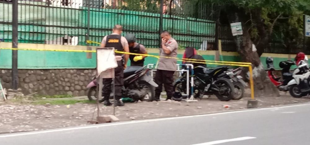 Polisi Temukan Peluru Kaliber 22 di Motor Terduga Pelaku Bom di Medan