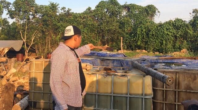 Satgas Gabungan Ungkap 6 Lokasi Penyulingan Minyak Ilegal di Samarinda