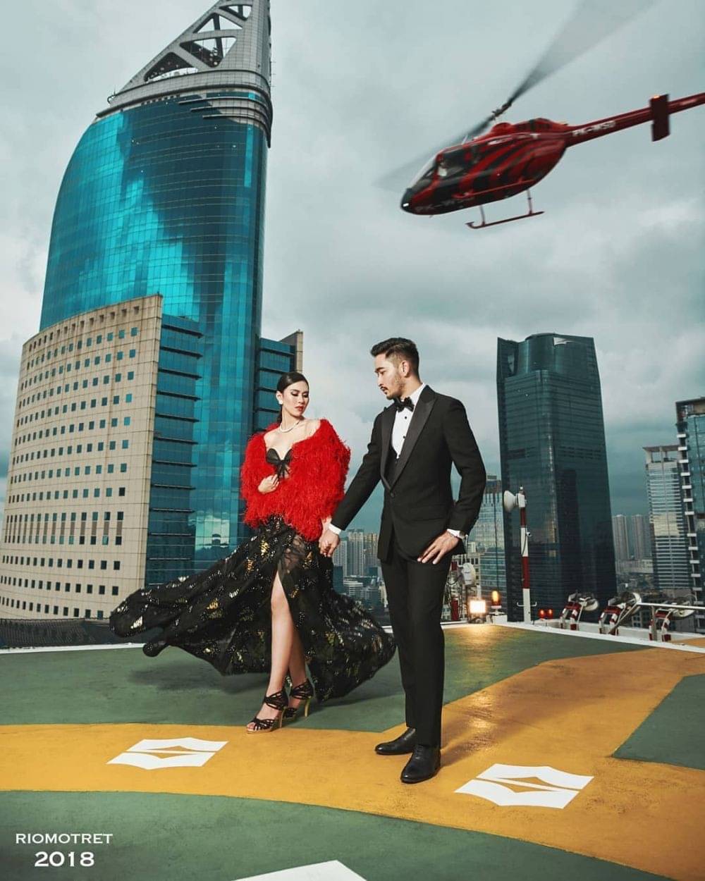 Elegan, 9 Potret Prewedding Artis Jepretan Rio Motret