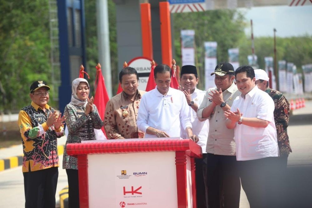 Jokowi Resmikan Trans Sumatera, Jarak Tempuh Palembang-Lampung 4 Jam
