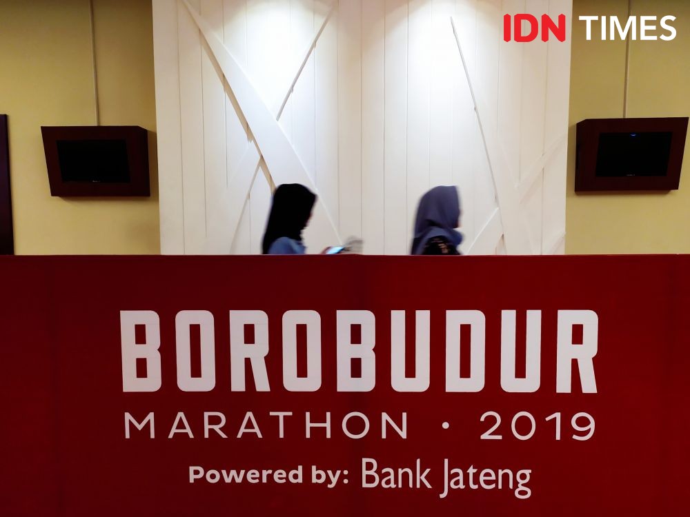 [FOTO] Kemeriahan Pengambilan Race Pack Borobudur Marathon 2019