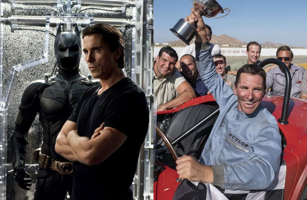 Ford v Ferrari & 8 Film ini Buktikan Kemampuan Menyamar Christian Bale