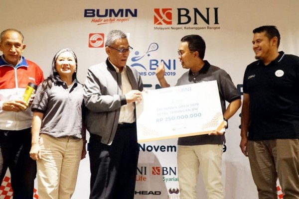 BNI Tennis Open 2019 Siap Adu Kemampuan Petenis Indonesia