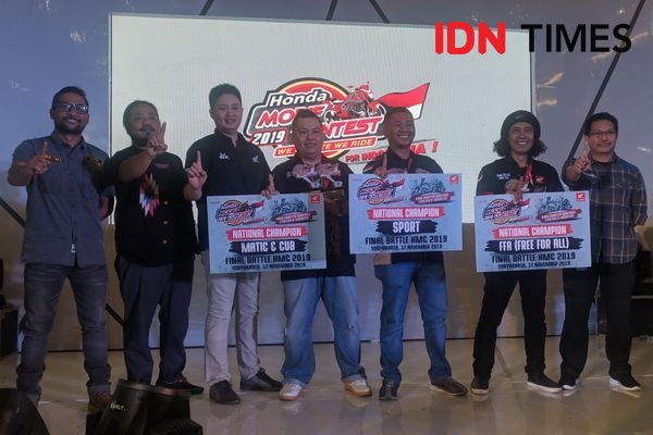 Yogyakarta Jadi Ajang Final Kontes Modifikasi Motor Honda Se-Indonesia