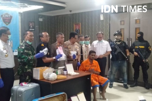 Bawa 1,3 Kg Sabu di Kotak Perhiasan, WN India Dibekuk Bea Cukai Juanda