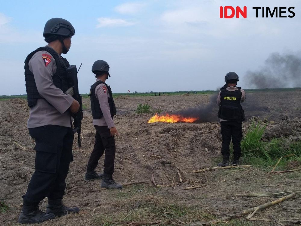 Dua Bom Milik Terduga Teroris yang Dimusnahkan Berdaya Ledak Rendah