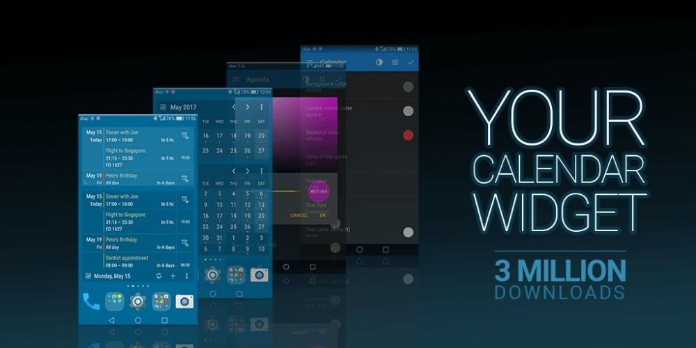 Виджет календарь на рабочий стол windows 11 Widget Android Terbaik yang Wajib Kamu Pasang di Home Screen