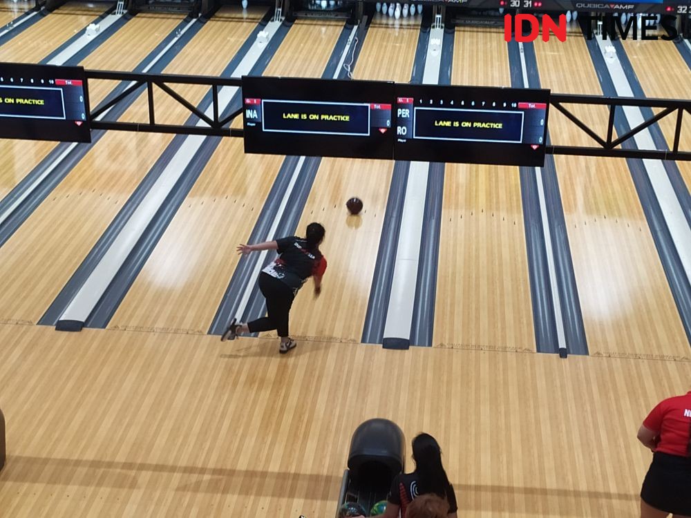 Atlet Indonesia Kesulitan Beradaptasi di Lintasan Venue Bowling Centre