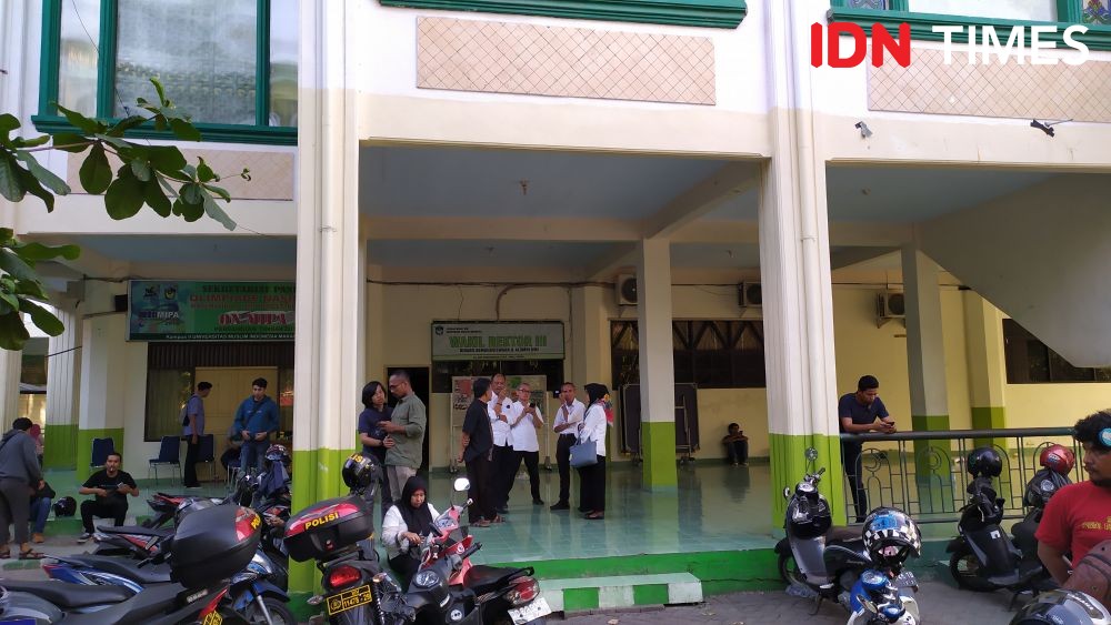 Tolak Sekretariat Digusur, Jurnalis Kampus UMI Makassar Dipolisikan