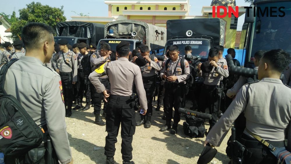 3 TPS Rawan, Polisi Siagakan 969 Personel Untuk Amankan Pilkades Tegal