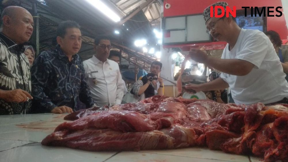 Mendag Cek Pasar Makassar Jelang Natal, Harga Masih Stabil