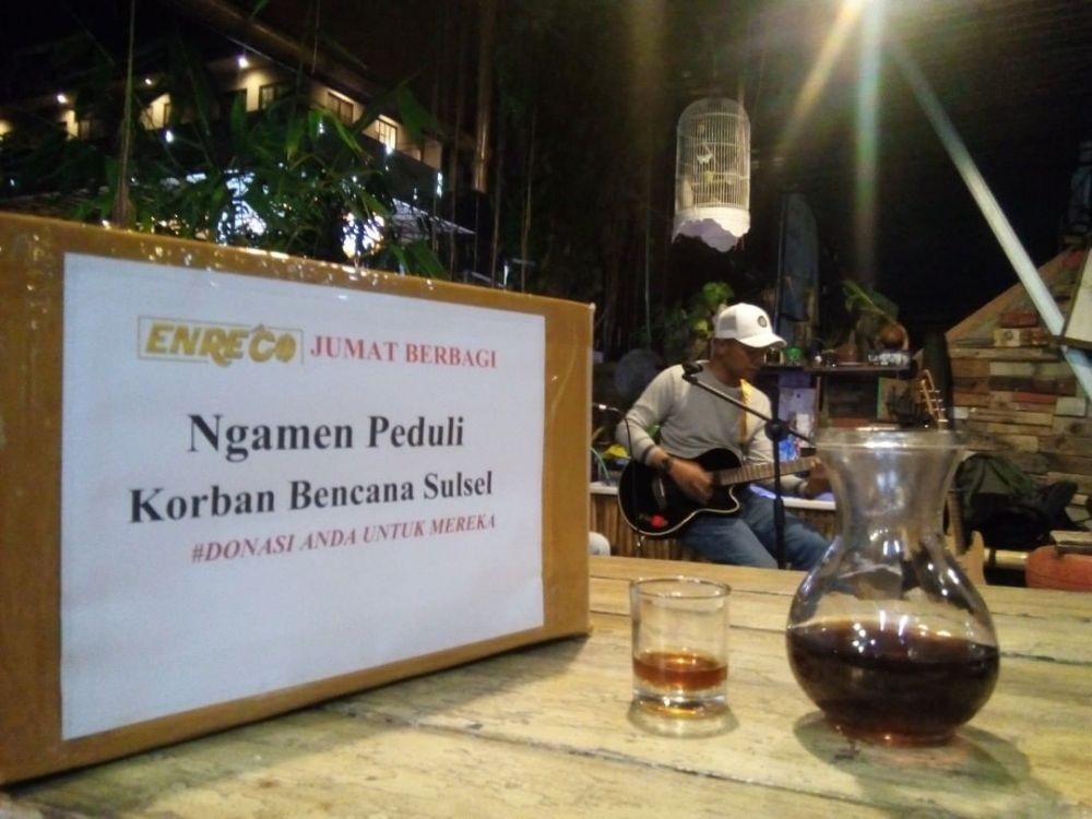 Ngopi Sambil Beramal di Enreco Coffee Makassar, Yuk Ikutan!