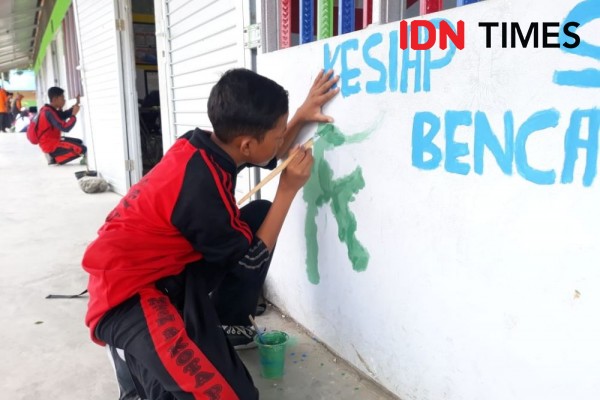 7 Potret Sekolah Darurat di Palu, Jembatan Bagi Siswa Kejar Cita-cita