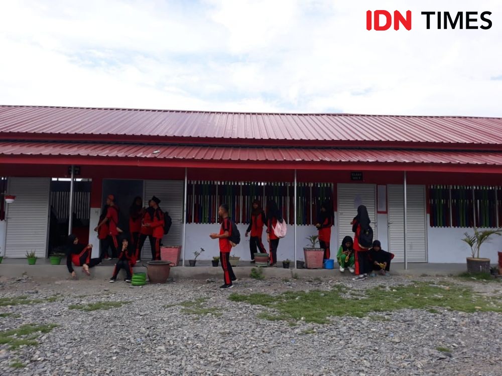 7 Potret Sekolah Darurat di Palu, Jembatan Bagi Siswa Kejar Cita-cita