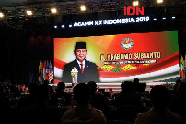 Prabowo: Ada Pergerakan Dinamis Mengancam Negara-negara ASEAN