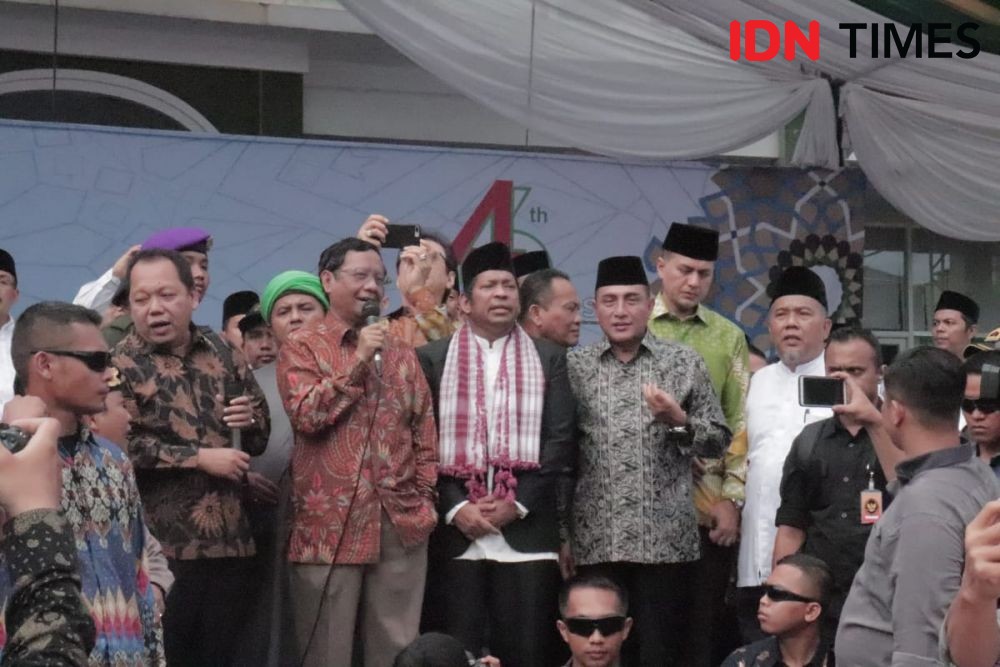 Mahfud MD Datang ke Medan: Polisi Tidak Mau, Lapor ke Saya