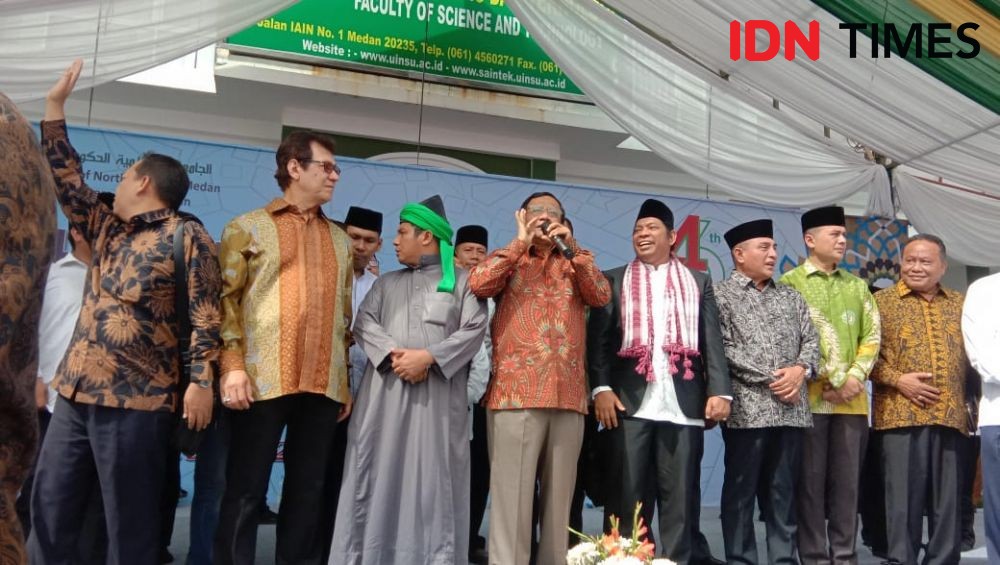 Mahfud MD Datang ke Medan: Polisi Tidak Mau, Lapor ke Saya