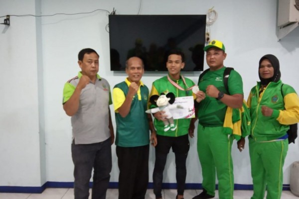 Cabor Atletik Sumbang Medali Pertama Sumut di Pospenas