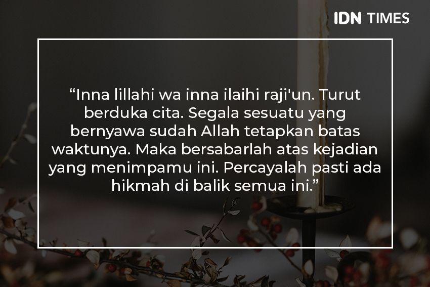 Inilah 15+ Contoh Ucapan Meninggal Dunia Untuk Orang Tua Teman Paling Lengkap 