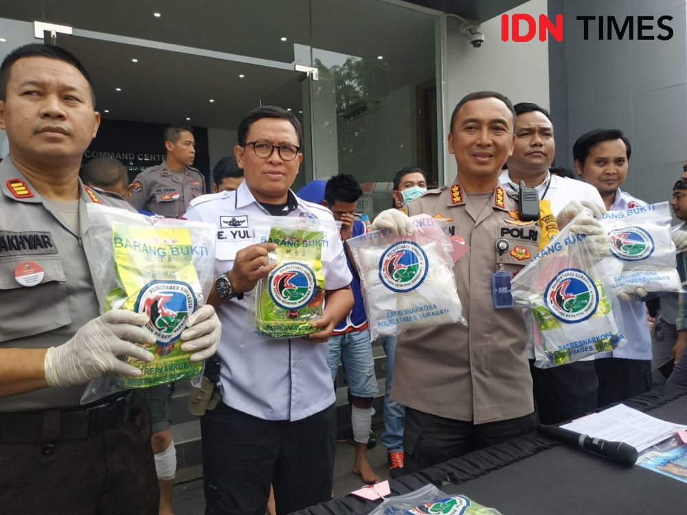 Polrestabes Surabaya Sita 7 Kg Sabu, Jaringan Sokobanah Masih Aktif