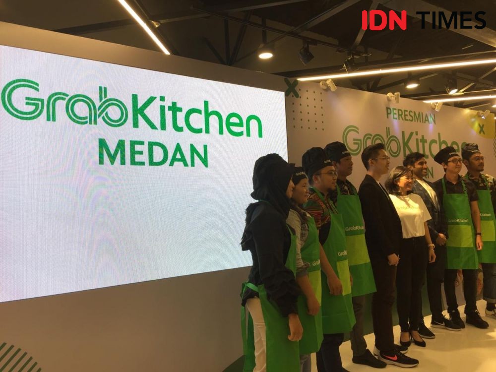 GrabKitchen Buka Gerai di Medan, Potensi Baru Digitalisasi UMKM