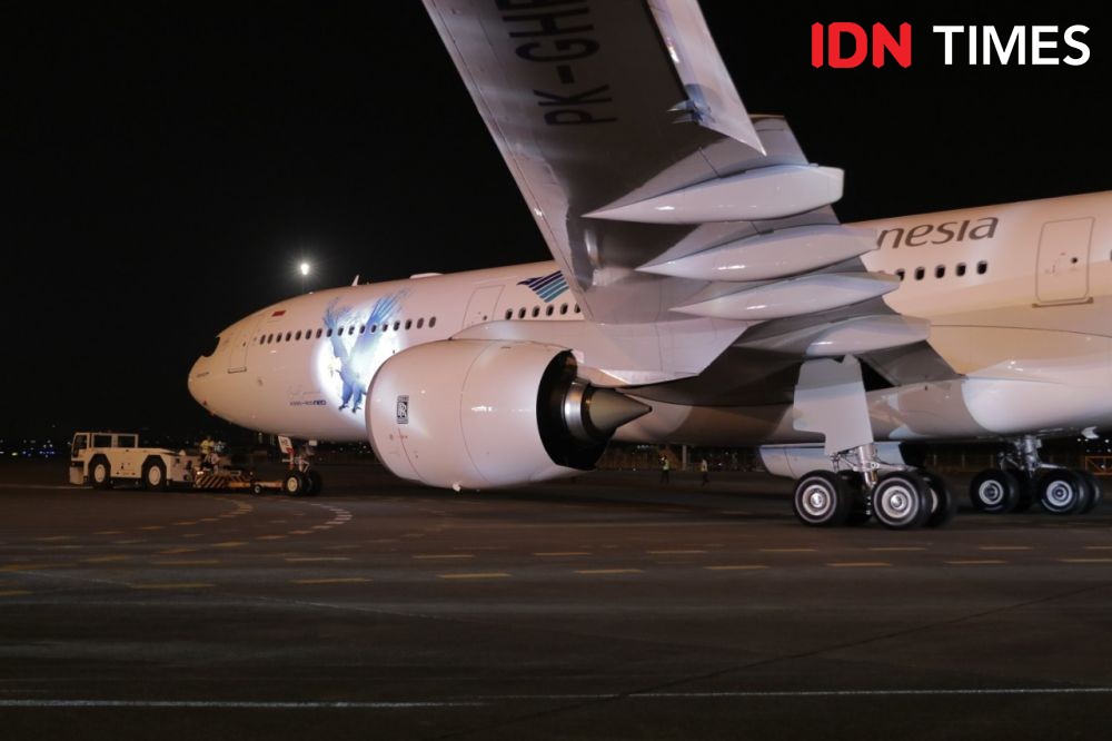 Otoritas Bandar Udara Selidiki Insiden Garuda Hampir Tabrakan 