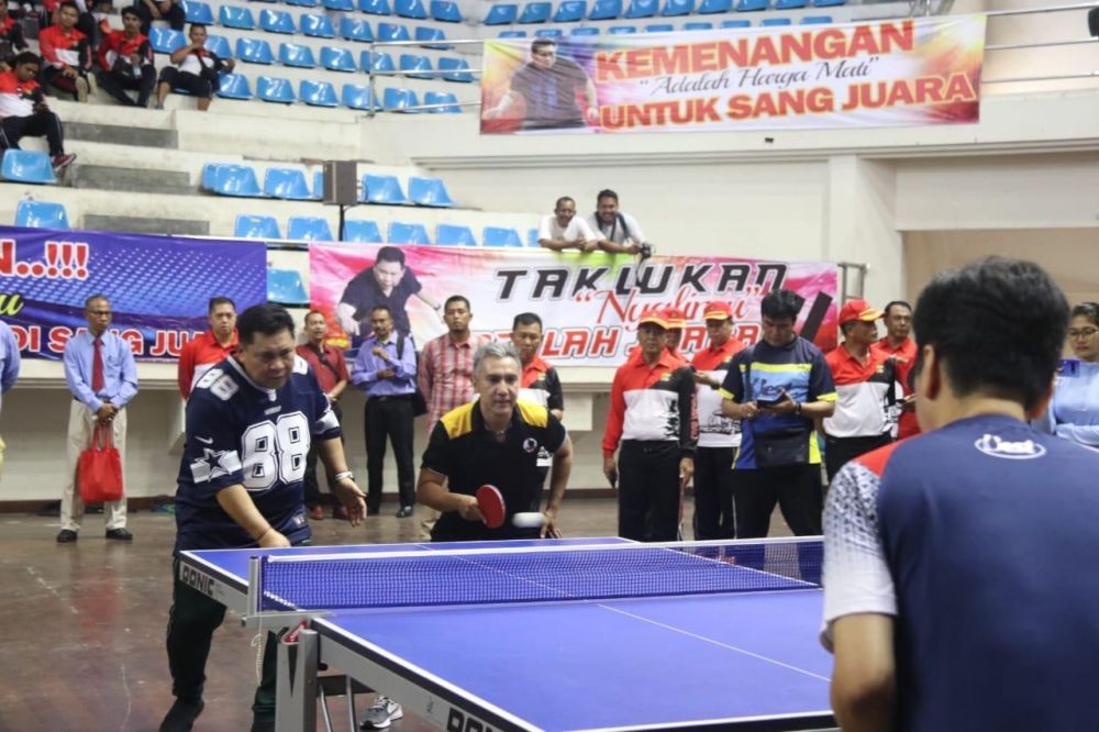 444 Atlet se-Bali Ikut Kejuaraan Tenis Meja PRG Cup I