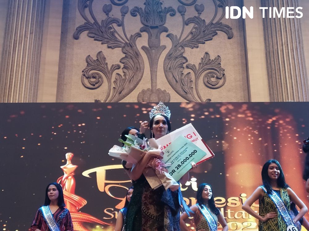 [FOTO] Meghna Sharma Terpilih Jadi Puteri Indonesia Sumut 2020 