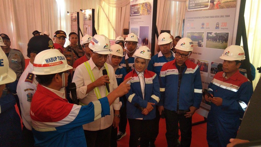 Kunjungi Kilang Minyak Terbesar ASEAN, Menhub Dikawal 250 Personel