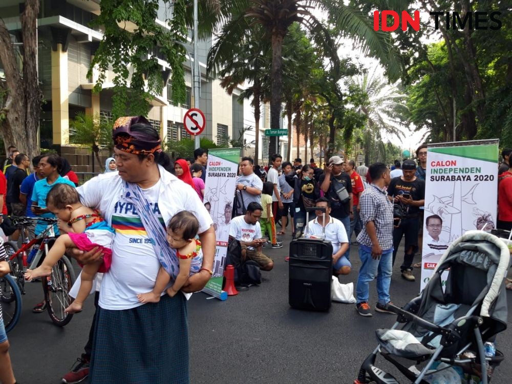 Maju Pilwali Surabaya, Sholeh-Taufik akan Kumpulkan 200 Ribu KTP