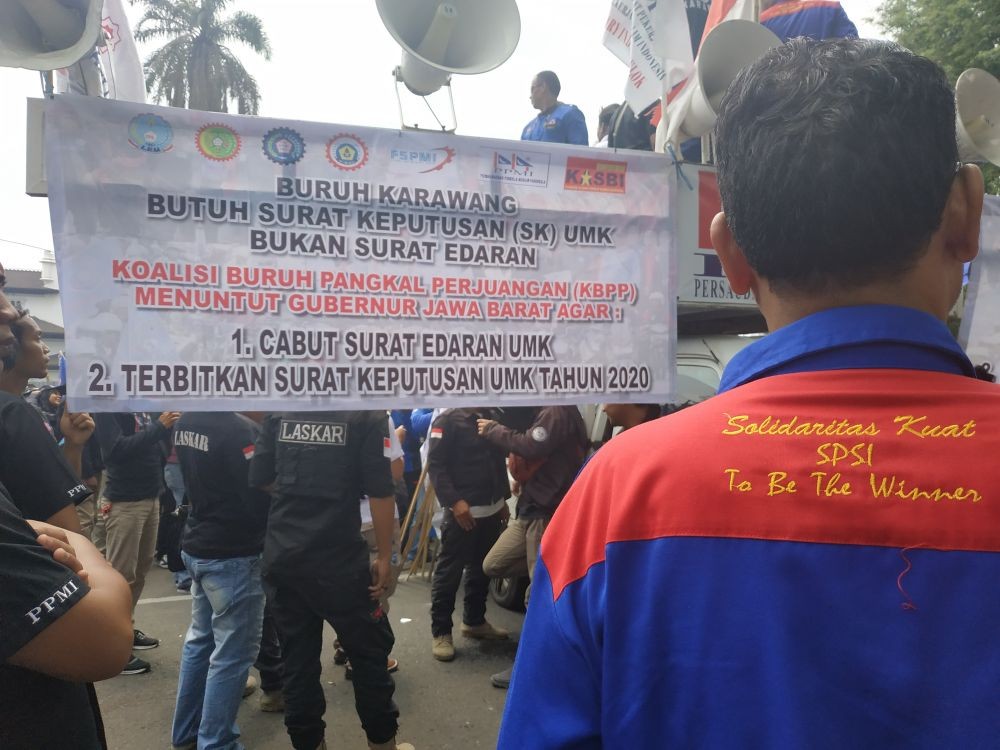 Tarik Ulur Aturan UMK di Jabar, Gelombang Demo Buruh Tak Kunjung Surut