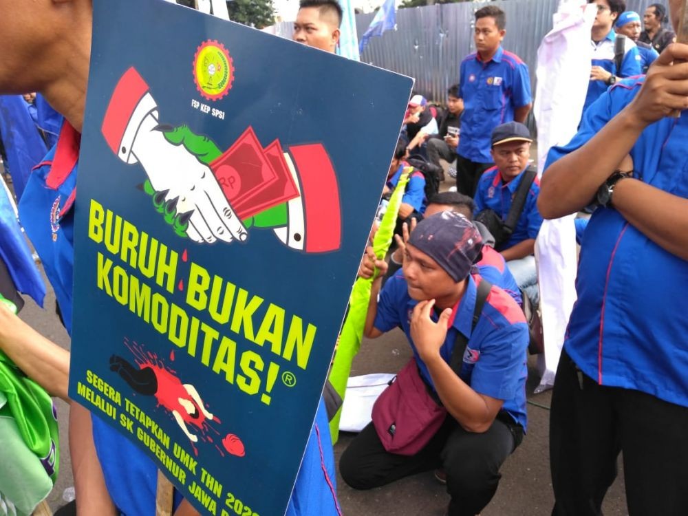 Tarik Ulur Aturan UMK di Jabar, Gelombang Demo Buruh Tak Kunjung Surut