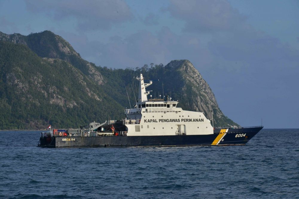 KKP Tangkap Empat Kapal Penangkap Tuna di Laut Indonesia