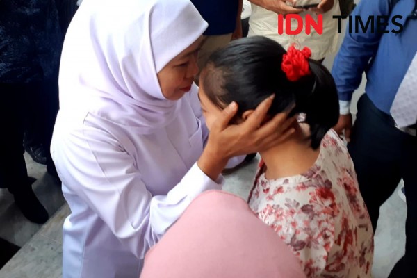 Usai Bertemu Shalfa, Khofifah Minta Pelatih Senam Minta Maaf