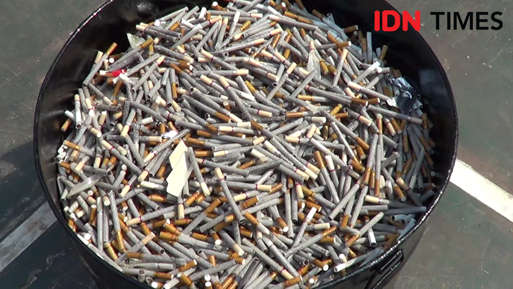 4,1 juta Batang Rokok Ilegal dan Vape Dimusnahkan Bea Cukai Tegal
