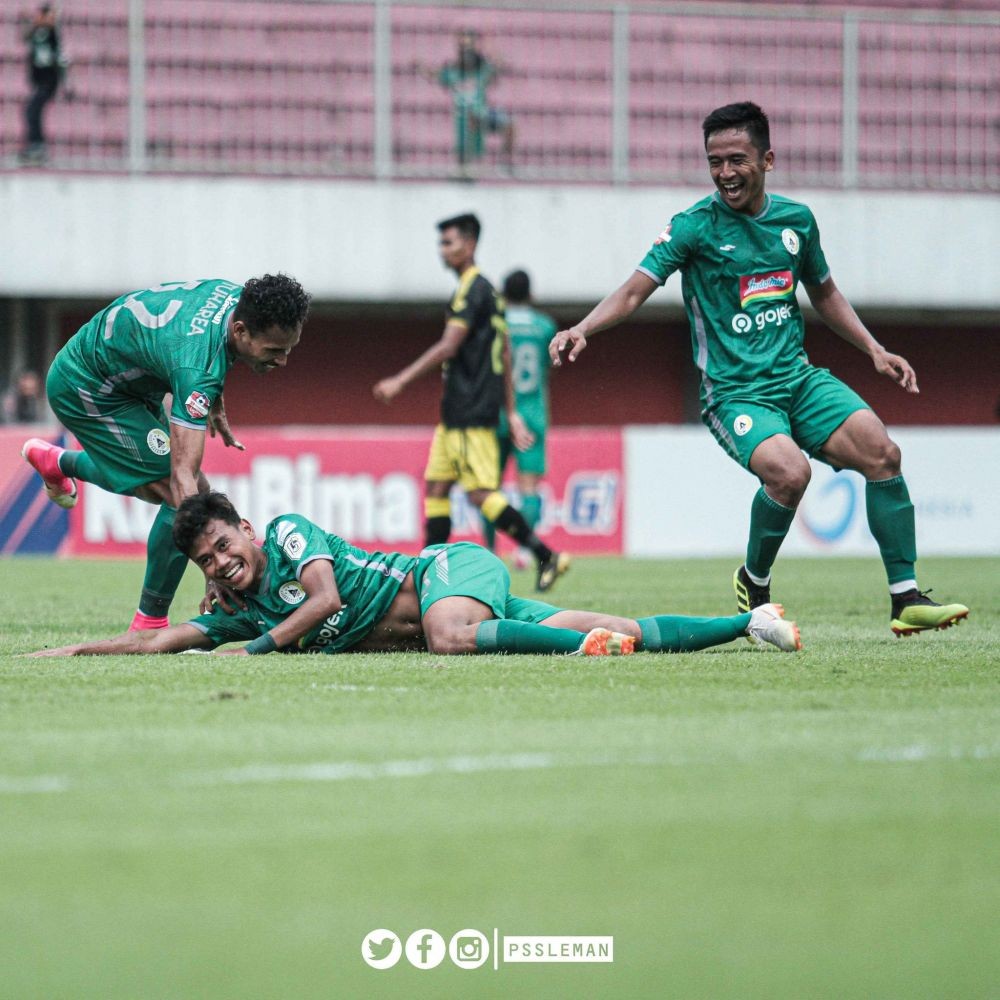 Sarangkan 5 Gol, PSS Sleman Kandaskan Impian Perseru Badak Lampung FC