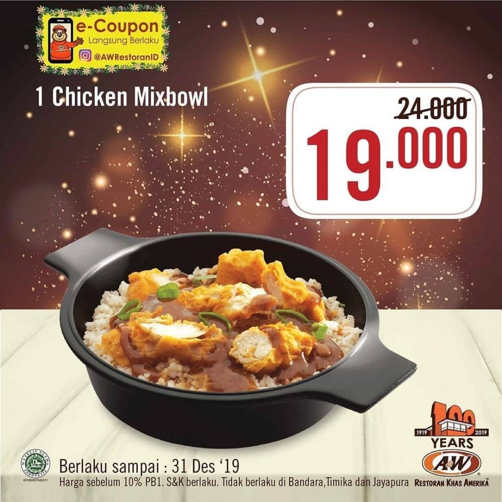 12 Promo Makan Murah Selama Desember, Harganya Mulai Rp9.999