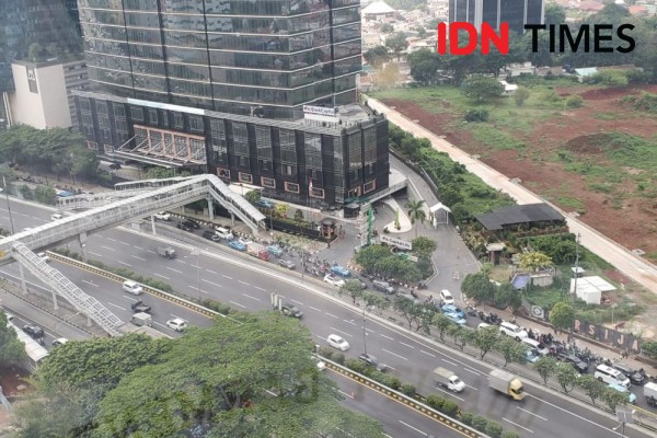 Hari Pertama PSBB, Kondisi Lalu Lintas di Jakarta Masih Padat
